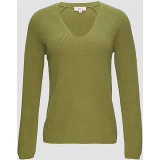 S.Oliver Damen, 2151524 Pullover, 7774 Grün, 38