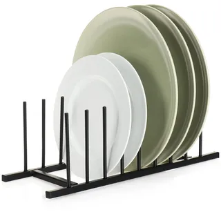COM-FOUR Abtropfgestell 0 x0 x 0 cm Farbe Schwarz