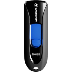 Transcend 64GB JetFlash 790 USB 3.1 Gen 1 USB Stick TS64GJF790K umweltfreundliche Einzelhandelsverpackung, Schwarz