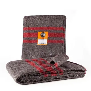 FUN AND GO Super Schutzdecke, grau, 410 g/2 x 1,4 m