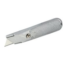 wolfcraft Standard-Trapezklingen-Messer mit feststehender Klinge