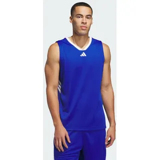 adidas Basketball Legends Tanktop weiß|blau L