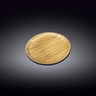 wilmax england Wilmax WL-771028/A Kleiner Platte aus Bambus 10cm Durchmesser,