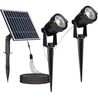 V-Tac LED Gartenleuchten-Set Kunststoff 25,0 cm 2x 1,2 W schwarz