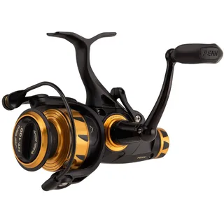 Penn Spinfisher VI Spinnrollen, Live Liner, Long Cast Freilaufrollen, Black Gold