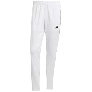 adidas 3 Stripes Knitted Hosen - White - L