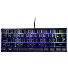 Bild von KingPin X1 Tastatur USB QWERTZ Schwarz