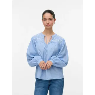 Vero Moda Vmnika LS Top Blau XS