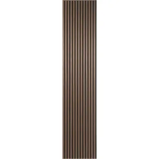FIBROTECH Akustikpaneel Quanti Walnut (Walnuss, 18x520x2440mm, 1,27 m2, Raumklang, Wandverkleidung, Akustikplatten, Schallisolierung) 2353327