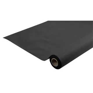 Pronappe Tischdecke R585021I Einweg-Tischdecke Länge 50m Breite 1,20m (pro Rolle) Farbe Schwarz Airlaid-Vliesstoff, Material mit Textileffekt und perfektem Fall, stoffähnlich