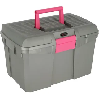Kerbl Putzbox Siena, grau / pink - Grau, Rosa