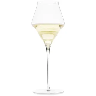 Josephinenhütte® JOSEPHINE N°4 Champagnerglas [DAS GLAS FÜR GENIESSER] - handgefertigt & mundgeblasen - 1er Set für Champagner - funktionales Design für intensives Aroma