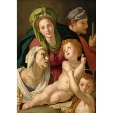Grafika Agnolo Bronzino: The Holy Family, 1527/1528 1000 Teile Puzzle Grafika-F-32810