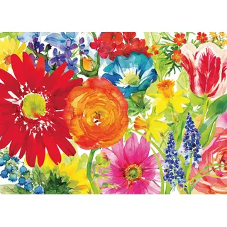 Ravensburger 1000 Teile Puzzle für Erwachsene und Kinder ab 14 Jahren - Abundant Blooms - Blumen-Puzzle