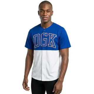 Dgk Mascot Baseball Kurzarmhemd - White - L