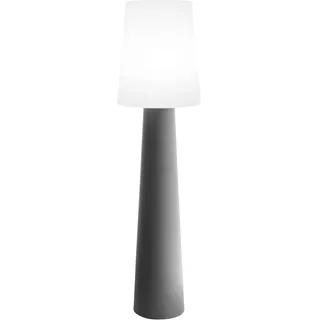 8 seasons DESIGN LED Solar Stehleuchte No. 1 grau 32569S
