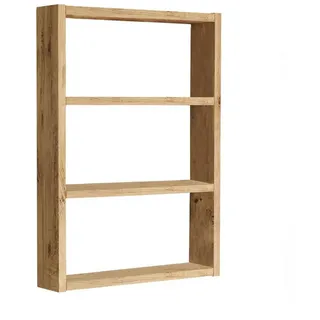 Calicosy Wandregal mit 3 ablagen - emma 43,2/9/60 cm , Kieferfarben , Holzwerkstoff , 9x60x84 cm , Küchen, Küchenmöbel