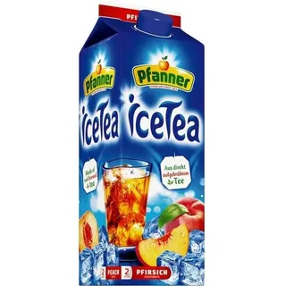 Pfanner Eistee Pfirsich 2,0 l