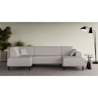 OTTO home Eckcouch U-Form Polyester 3-Sitzer Beige