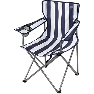 AKTIVE 62637 - Klappbarer Campingstuhl | Campingstühle klappbar aus Stahl, atmungsAKTIVE Rückenlehne | Maße 45x47x82 cm | Max. Gewicht 110 kg | Campingstühle