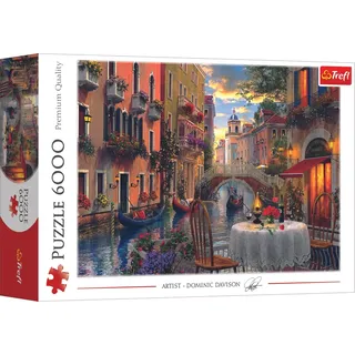 Trefl Puzzle 6000 - Abendessen in Venedig