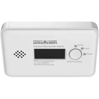 wisualarm HY-GC20B Weiß inkl. 10 Jahres-Batterie