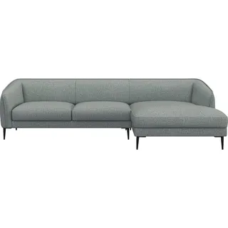 FLEXLUX Ecksofa »Belle Designsofa, L-Form, B/T 288/149 cm«, Skandinavisches Design, In hochwertiger Verarbeitung FLEXLUX Sky Blue