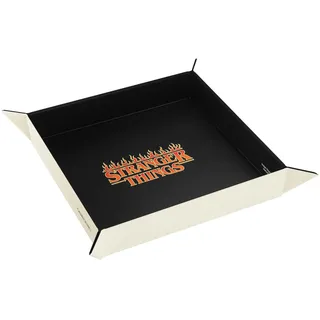 Gamegenic Gamegenic, Stranger Things – Hellfire Club Magnetic Dice Tray, Größe: Flach: 269 x 269 mm, Aufgebaut als Würfelteller: 230 x 230 mm