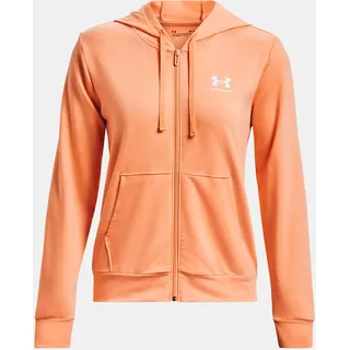 Under Armour Rival Terry Fz Hoodie-Org 1369853-868__MD - Orange