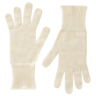 United Colors of Benetton Damen Guanti In Maglia 1202dg00e Handschuhe und Fäustlinge, Weiß, Einheitsgröße