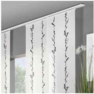 Good Life Schiebegardine mit Aufhängung in weiß, (19989402)