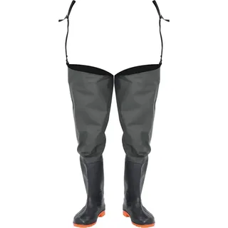 vidaXL Watstiefel Dunkelgrün Gr. 44 - Grün