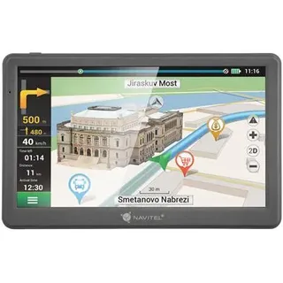 Navitel MS700, Multi, Albanien, Andorra, Kroatien, Tschechische Republik, Dänemark, Finnland, Frankreich, Deutschland,..., 17,8 cm (7"), 800 x 480 Pixel, TFT, Speicherkarte