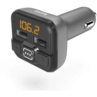 Hama Bluetooth / FM-Transmitter, (Auto Adapter grau