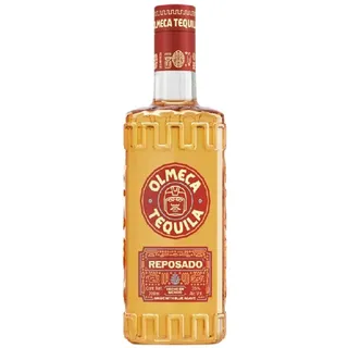 Olmeca Tequila Gold – Aromatischer Agavenbrand mit fruchtig-rauchiger Note – Mexikanischer Schnaps im Eichenfass gereift – 1 x 0,7 l