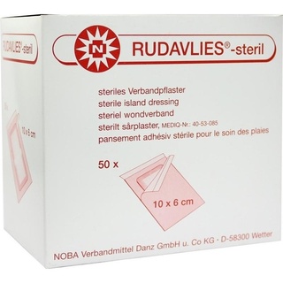 NOBAMED RUDAVLIES-STERIL 10CMX6CM VERBANDPFLASTER