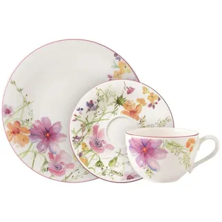 Villeroy & Boch Kaffeeservice Mariefleur Basic 18-tlg. mehrfarbig floral