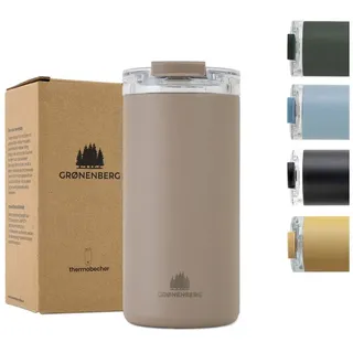 Groenenberg Thermobecher Kaffeebecher 0,473 l Beige
