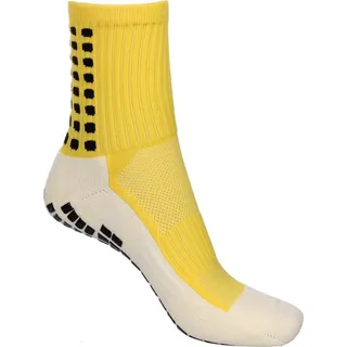 Go Go Gadget – Grip-Socken – Geeignet für Fußball, Tennis, Laufen und Handball – Anti-Blasen | Kompression – Leistungssteigernd – Einheitsgröße – Gelb