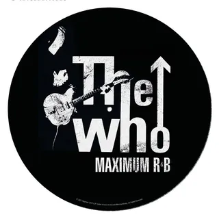 The Who Turntable Record Slip Matte zum Mixen, DJ-Kratzen und Heimhören, Maximum R&B-Design, offizielles Lizenzprodukt