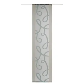 Deko Trends Schiebevorhang, Stoff, Türkis