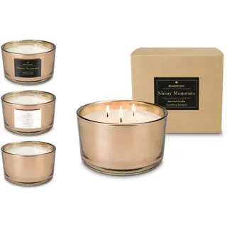 Römer Wellness ROMOSCENT XXL Aromakerze Shiny Moments 8 cm pink