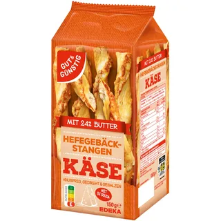 Gut&Günstig Gebäckstangen Käse Gebäck 150,0 g