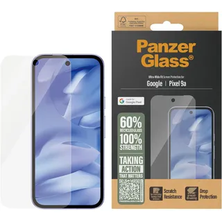 Panzer Glass PanzerGlass Screen Protector Google Pixel 9a | Ultra-Wide Fit