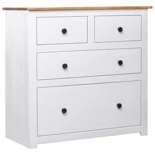 vidaXL Sideboard 80 x 83 x 40 cm Weiß