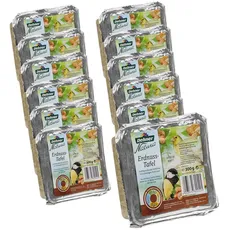 Dehner Natura Wildvogelfutter-Tafeln mit Erdnüssen, 12 x 300 g (3.6 kg)