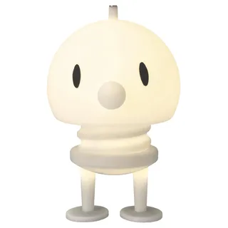 Hoptimist Lampe Soft LED Lampe, Nachttischlampe Touch, Kabellose Lampe Tisch, Aufladbare & Dimmbar, Dänischem Design, 15 x 15 x 23 cm, XL, Weiß