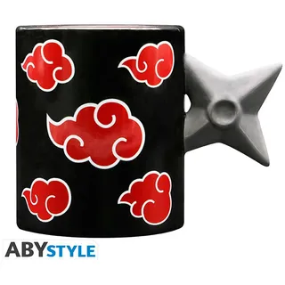 ABYstyle NARUTO SHIPPUDEN - Mug 3D handle - Shuriken Akatsuki