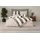 Baumwolle Puder/Olive 135 x 200 cm 80 x 80 cm