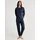 Damen aus 100 Baumwolle Hose mit stoffbezogenem Gummibund Peacoat Blue 44-46